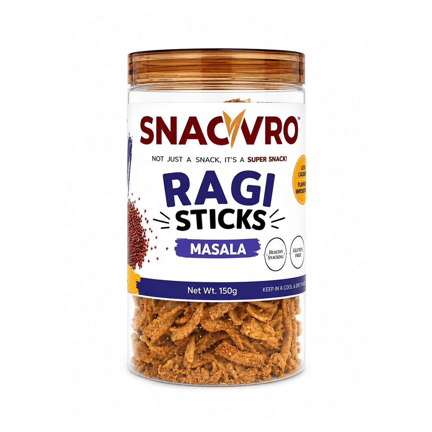 Ragi Sticks Masala jar